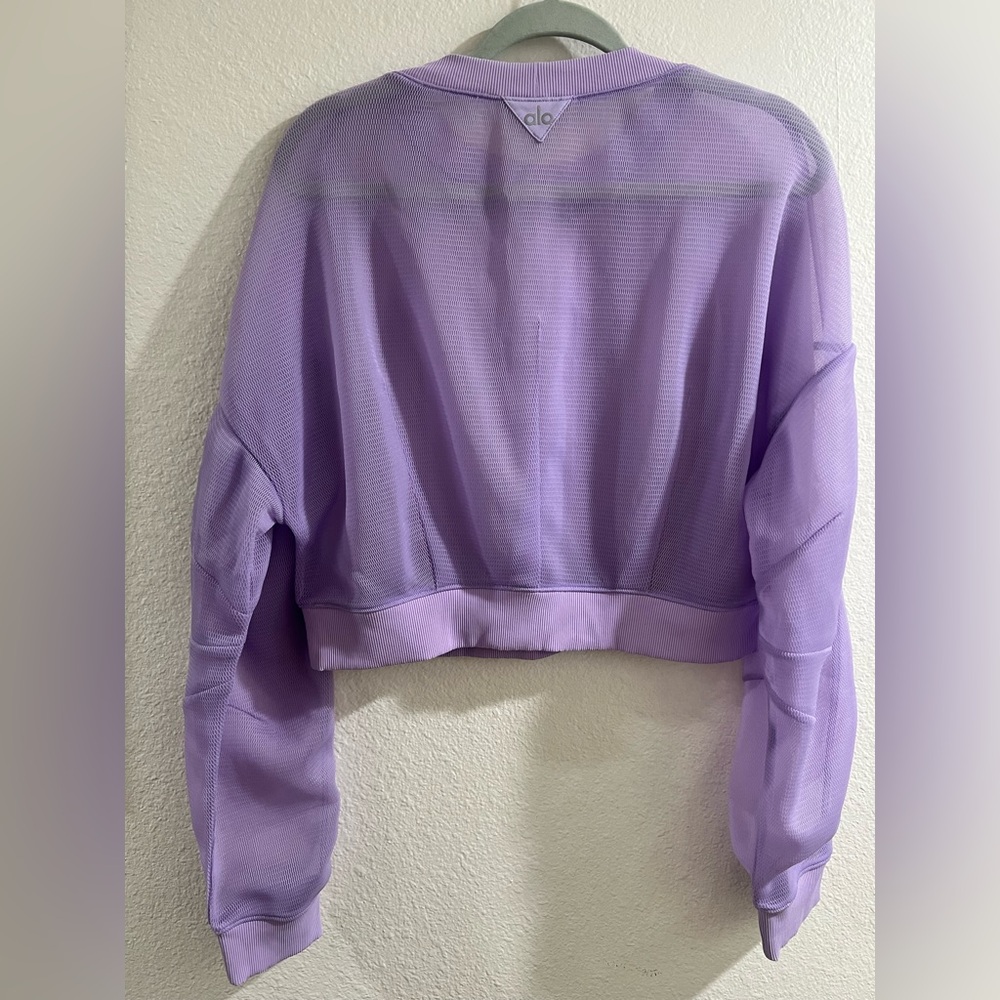 Alo Yoga Row mesh long sleeve - Picture 4 of 5